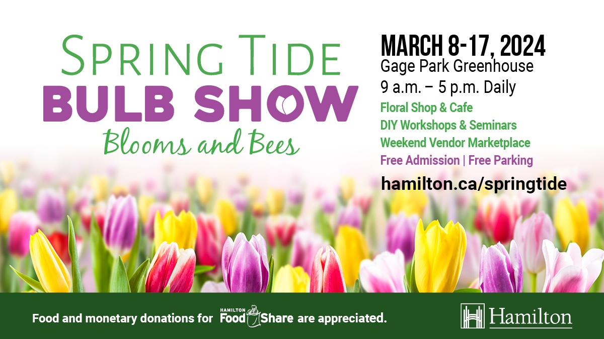 Annual Spring Tide Bulb Show kicks off this weekend
