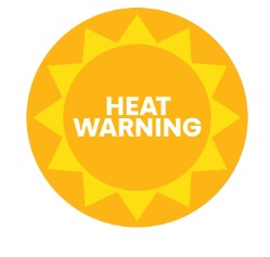 Heat Warning issued for the City